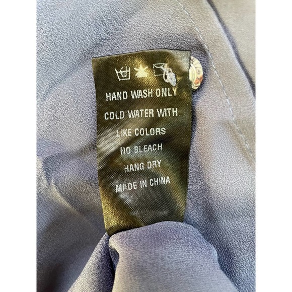 Dress Forum Floral Long Sleeve Short Peasant Dress Small - Picture 13 of 13